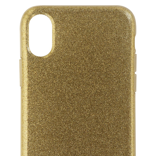 Inicipio Design Series Protective Case Cover for iPhone X 10 - Gold Glitter Cell Phone - Cases, Covers & Skins Incipio    - Simple Cell Bulk Wholesale Pricing - USA Seller