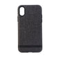 Incipio Esquire Series Hard Fabric Case for Apple iPhone X 10 - Dark Gray/Black Cell Phone - Cases, Covers & Skins Incipio - Simple Cell Bulk Wholesale Pricing - USA Seller