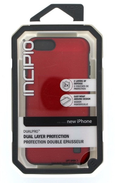 Incipio DualPro Case for Apple iPhone 6 6s - Red Cell Phone - Cases, Covers & Skins Incipio    - Simple Cell Bulk Wholesale Pricing - USA Seller