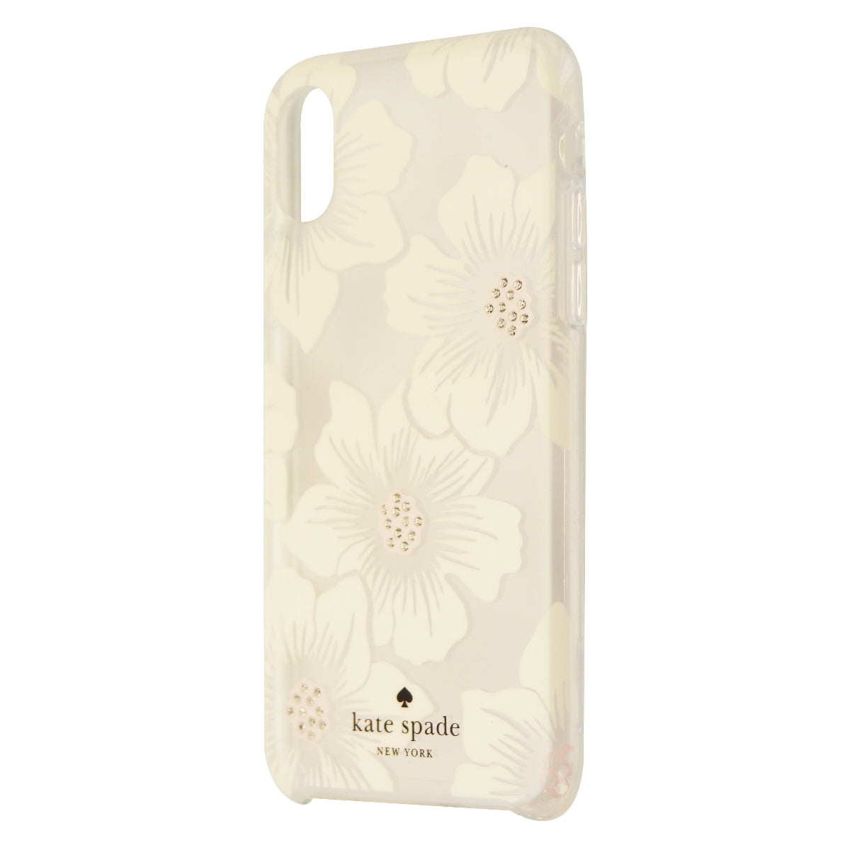 Kate Spade New York Hardshell Case for Apple iPhone X 10 - Clear/White Flowers Cell Phone - Cases, Covers & Skins Incipio    - Simple Cell Bulk Wholesale Pricing - USA Seller