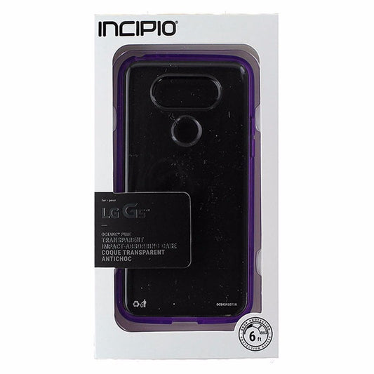 Incipio Octane Pure Transparent Impact-Absorbing case for LG G5 - Clear/Purple Cell Phone - Cases, Covers & Skins Incipio    - Simple Cell Bulk Wholesale Pricing - USA Seller