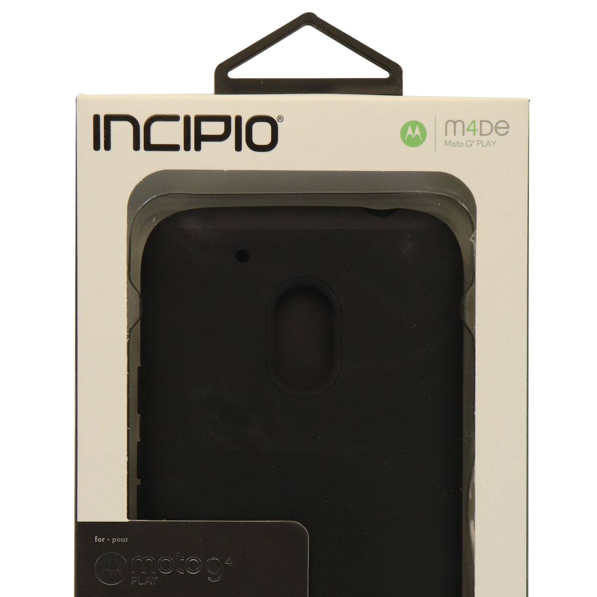 Incipio DualPro Series Protective Case Cover for Motorola Moto G4 Play - Black Cell Phone - Cases, Covers & Skins Incipio - Simple Cell Bulk Wholesale Pricing - USA Seller