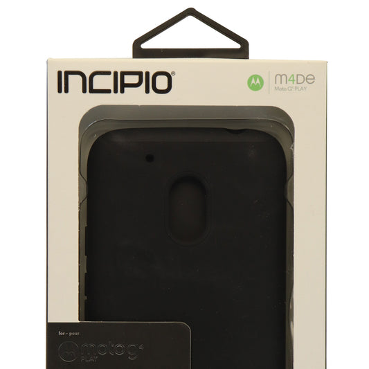 Incipio DualPro Series Protective Case Cover for Motorola Moto G4 Play - Black