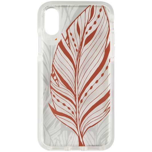 Gear4 Victoria Series Hardshell Case for Apple iPhone Xs & X - Clear/Tribal Leaf Cell Phone - Cases, Covers & Skins Gear4    - Simple Cell Bulk Wholesale Pricing - USA Seller