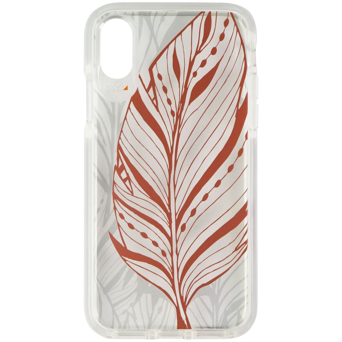 ZAGG Victoria Series Hardshell Case for Apple iPhone Xs & X - Clear/Tribal Leaf Cell Phone - Cases, Covers & Skins Zagg    - Simple Cell Bulk Wholesale Pricing - USA Seller