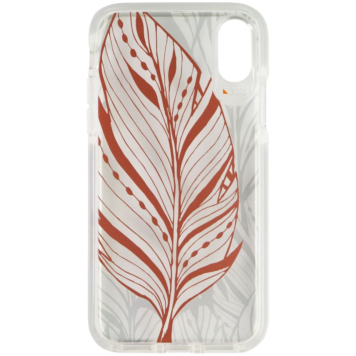 ZAGG Victoria Series Hardshell Case for Apple iPhone Xs & X - Clear/Tribal Leaf Cell Phone - Cases, Covers & Skins Zagg    - Simple Cell Bulk Wholesale Pricing - USA Seller