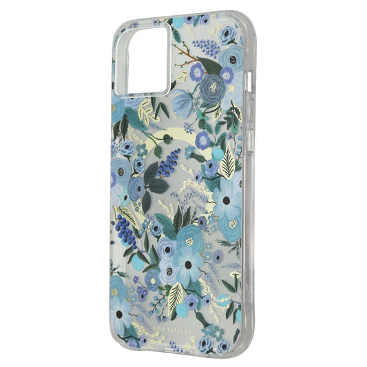 Rifle Paper Co. Series Case for MagSafe for iPhone 14 Plus - Garden Party Blue Cell Phone - Cases, Covers & Skins Case-Mate    - Simple Cell Bulk Wholesale Pricing - USA Seller