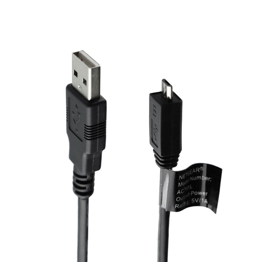 NETGEAR Micro-USB to USB Cable - Black Cell Phone - Cables & Adapters Netgear    - Simple Cell Bulk Wholesale Pricing - USA Seller