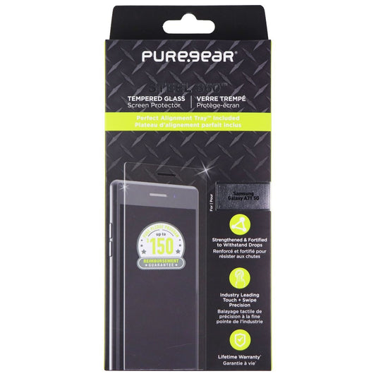 PureGear Steel 360 Series Tempered Glass for Samsung Galaxy A71 5G - Clear Cell Phone - Screen Protectors PureGear - Simple Cell Bulk Wholesale Pricing - USA Seller