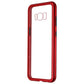 Zore Hybrid Glass Series Case for Samsung Galaxy S8 - Clear/Red Cell Phone - Cases, Covers & Skins Zore    - Simple Cell Bulk Wholesale Pricing - USA Seller