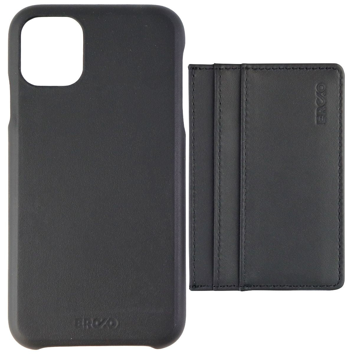 Ercko 2-in-1 Slim Leather Magnet Case and Wallet for Apple iPhone 11 - Black Cell Phone - Cases, Covers & Skins Ercko    - Simple Cell Bulk Wholesale Pricing - USA Seller