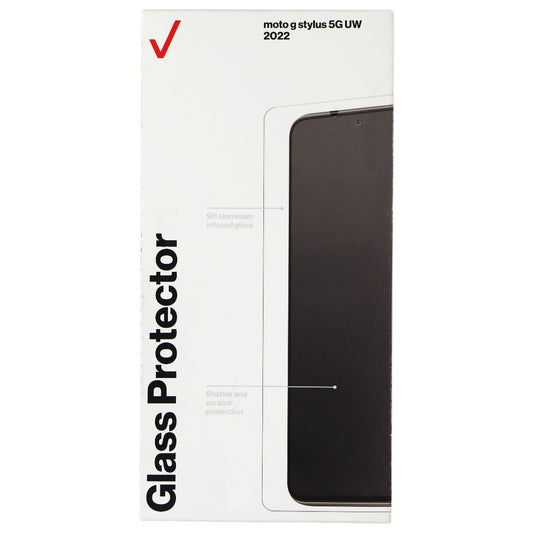Verizon Tempered Glass Screen Protector for Motorola G Stylus 5G - Clear Cell Phone - Screen Protectors Verizon    - Simple Cell Bulk Wholesale Pricing - USA Seller