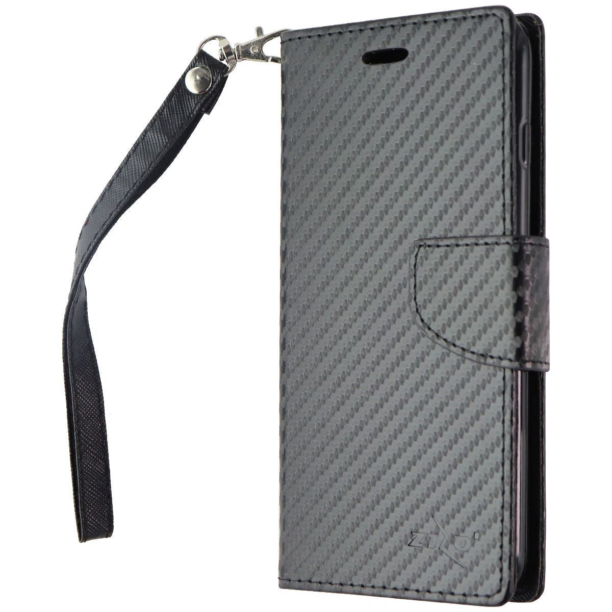 Zizo Protective Folio Wallet Case for iPhone (7+/8+) - Black Cell Phone - Cases, Covers & Skins Zizo - Simple Cell Bulk Wholesale Pricing - USA Seller