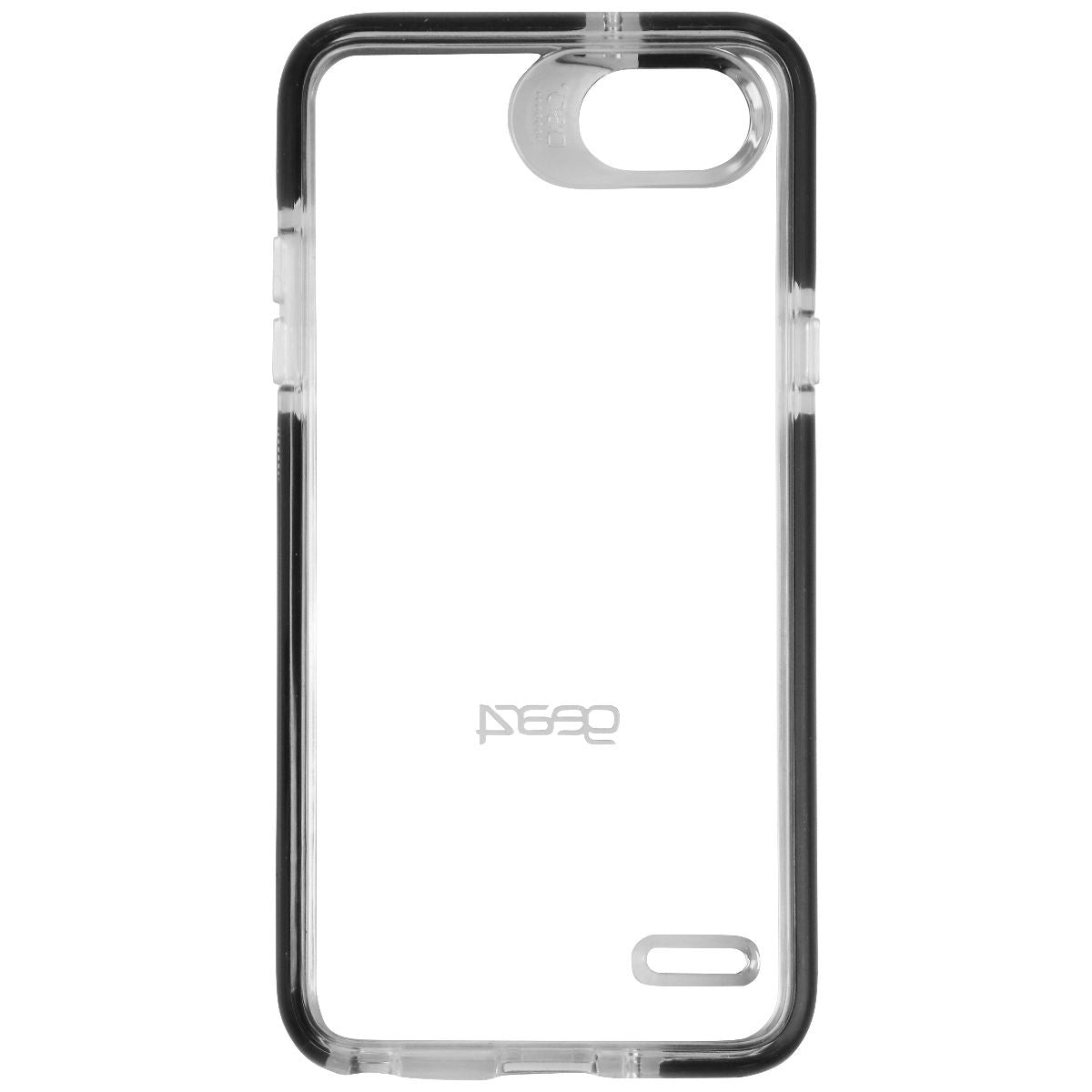 ZAGG Piccadilly Series Hard Case for LG Q6 Smartphone - Clear / Black Cell Phone - Cases, Covers & Skins Zagg    - Simple Cell Bulk Wholesale Pricing - USA Seller