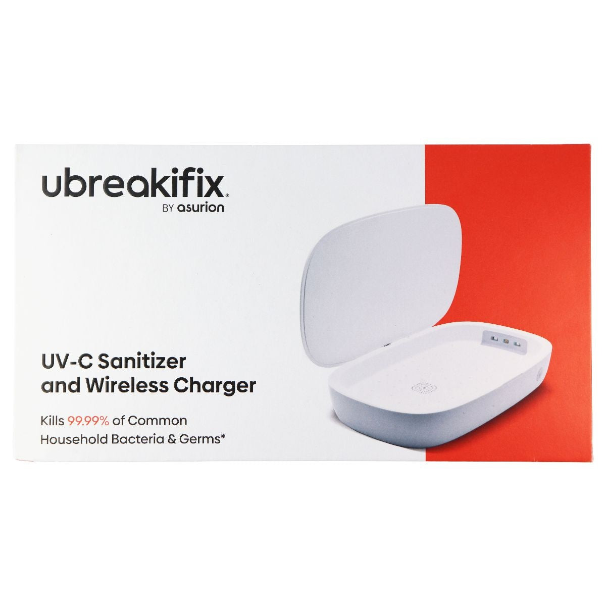 ubreakifix UV-C Sanitizer and Wireless Charger for Smartphones - White Cell Phone - Other Accessories UBREAKIFIX    - Simple Cell Bulk Wholesale Pricing - USA Seller