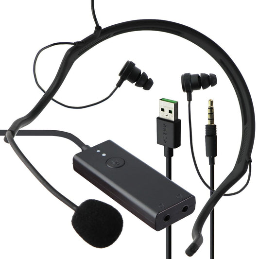 Razer Ifrit: Low Profile Design Professional Grade Headset with Boom Mic - Black Portable Audio - Headphones Razer    - Simple Cell Bulk Wholesale Pricing - USA Seller