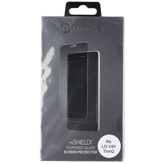 mWorks! mShield! Tempered Glass for LG V40 ThinQ - Clear Cell Phone - Screen Protectors mWorks!    - Simple Cell Bulk Wholesale Pricing - USA Seller
