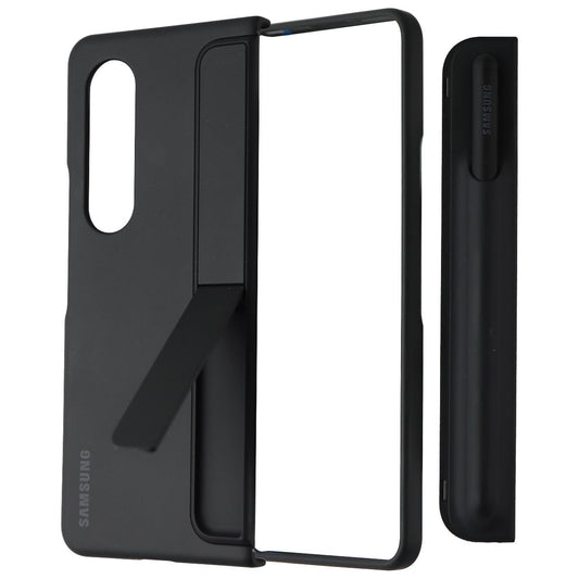 Samsung Standing Cover with Pen for Samsung Galaxy Z Fold4 - Black Cell Phone - Cases, Covers & Skins Samsung - Simple Cell Bulk Wholesale Pricing - USA Seller