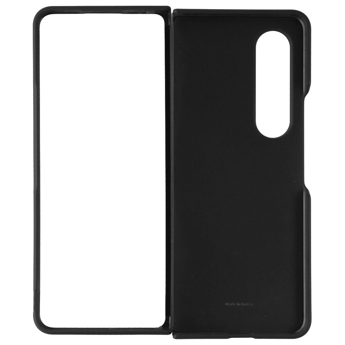 Samsung Standing Cover with Pen for Samsung Galaxy Z Fold4 - Black Cell Phone - Cases, Covers & Skins Samsung - Simple Cell Bulk Wholesale Pricing - USA Seller