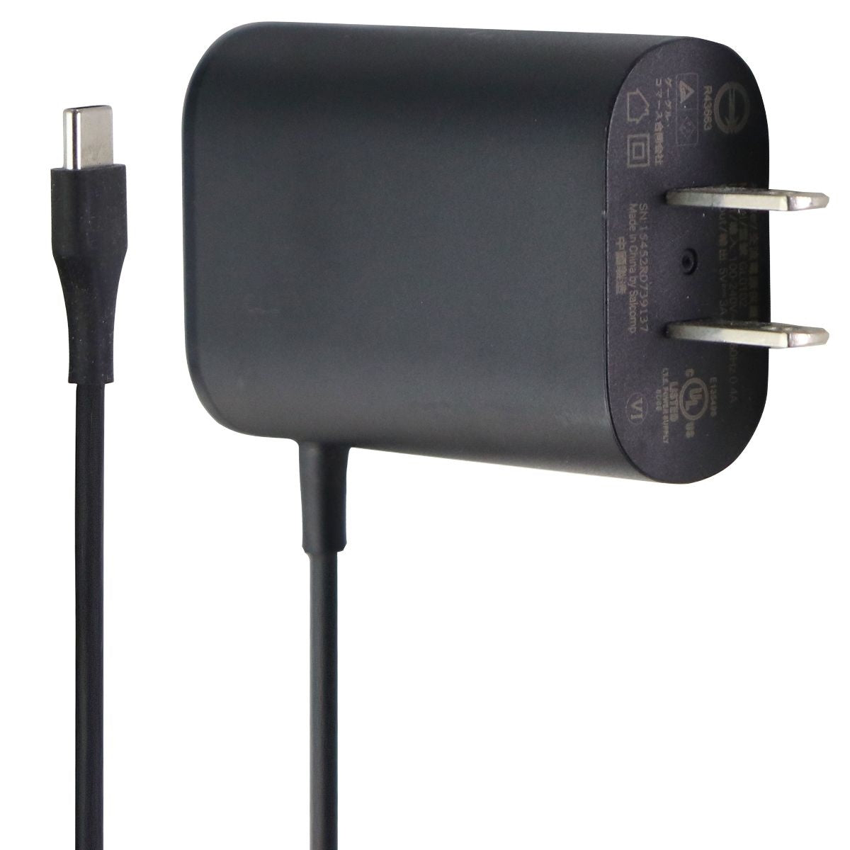 Universal Power Supply Model (GL0102) USB-C Connector 5V 3A - Black Cell Phone - Chargers & Cradles Unbranded    - Simple Cell Bulk Wholesale Pricing - USA Seller