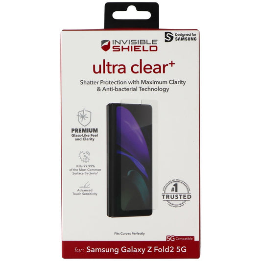 ZAGG InvisibleShield (Ultra Clear+) Film Protector for Samsung Galaxy Fold 2 Cell Phone - Screen Protectors Zagg - Simple Cell Bulk Wholesale Pricing - USA Seller
