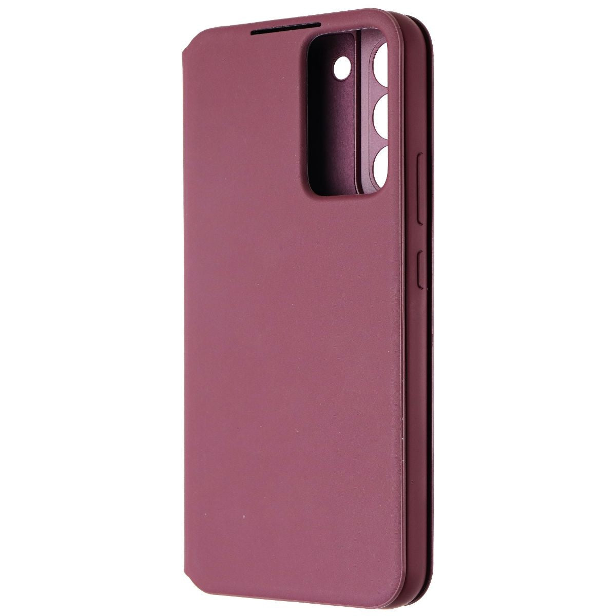 Samsung S-View Flip Cover Series Case for Samsung Galaxy (S22+) - Burgundy Cell Phone - Cases, Covers & Skins Samsung - Simple Cell Bulk Wholesale Pricing - USA Seller