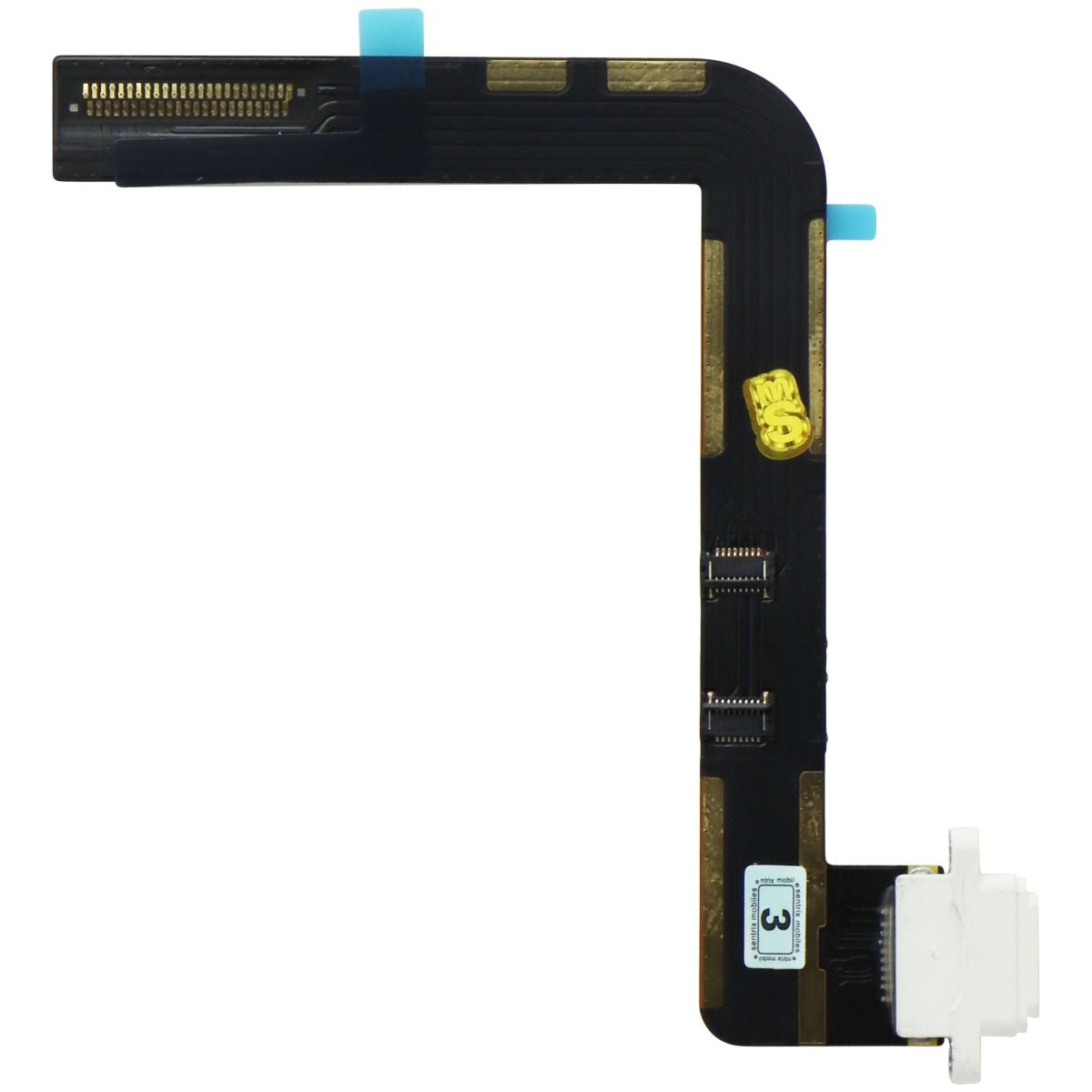 Repair Part - Charge Port Flex Cable for Apple iPad 9th/8th/7th Gen (Rose Gold) Tablet & eBook Reader Parts Unbranded - Simple Cell Bulk Wholesale Pricing - USA Seller