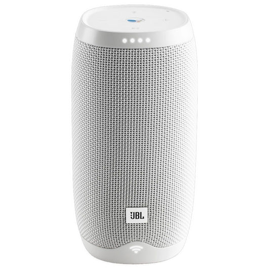 JBL Link 10 Voice-Activated Portable Speaker - White Home Multimedia - Home Speakers & Subwoofers JBL    - Simple Cell Bulk Wholesale Pricing - USA Seller