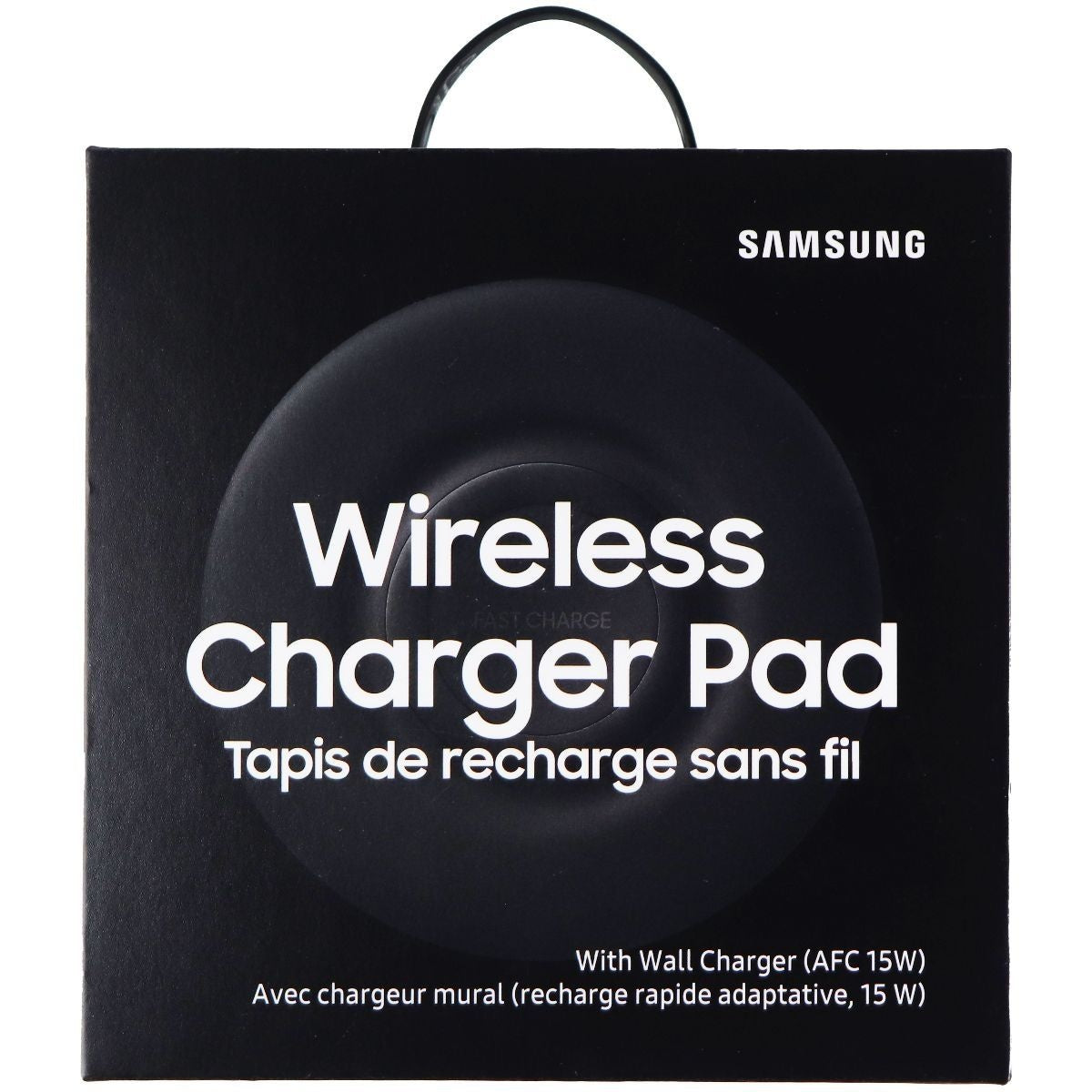 Samsung Wireless 15-Watt Charger Stand for Qi Devices - Black (EP-N5100) Cell Phone - Chargers & Cradles Samsung - Simple Cell Bulk Wholesale Pricing - USA Seller