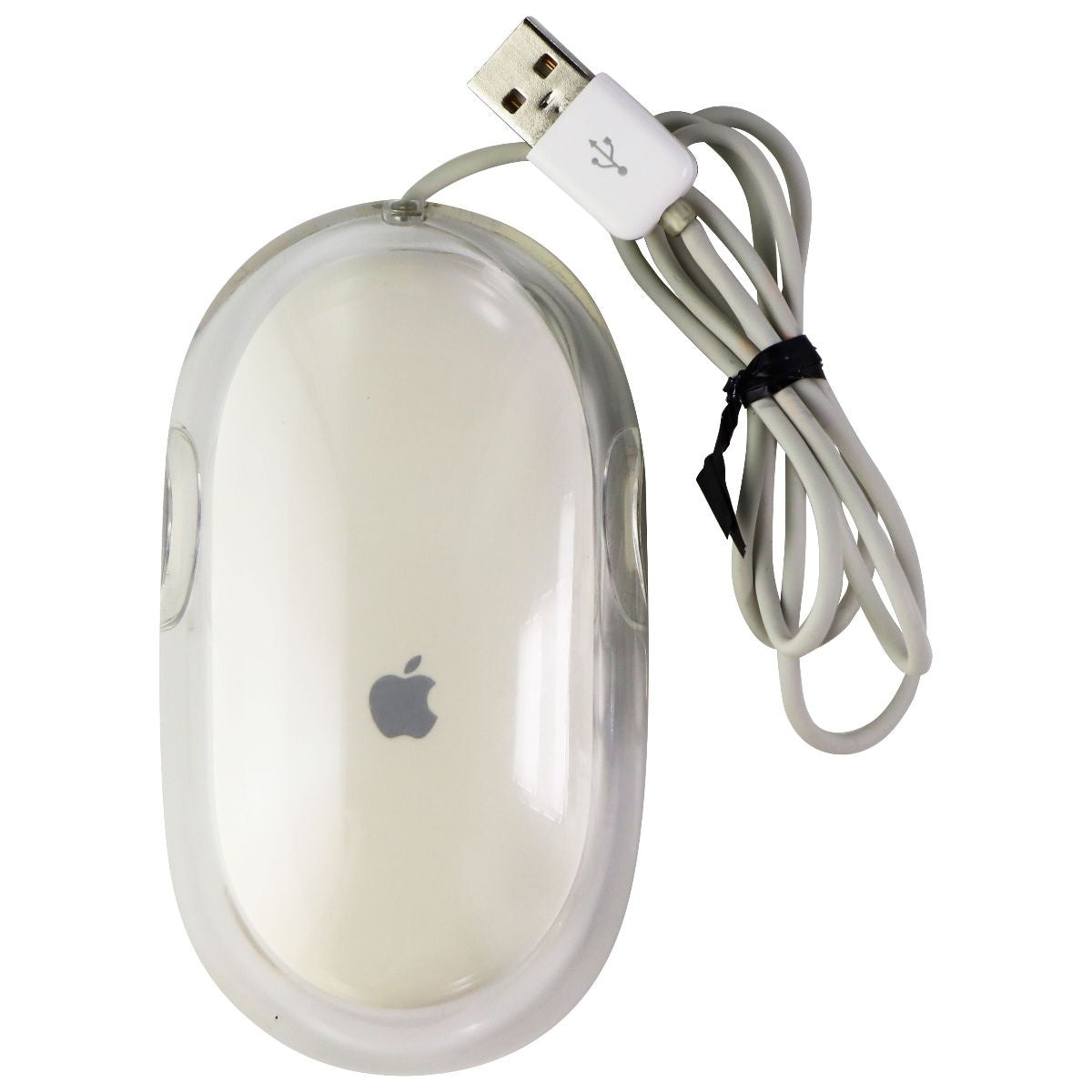 Apple Original OEM Wired USB (Pro Model) Mouse for Mac - Clear/White (M5769) Keyboards/Mice - Mice, Trackballs & Touchpads Apple    - Simple Cell Bulk Wholesale Pricing - USA Seller