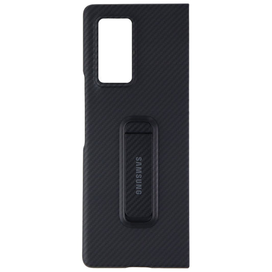 Samsung Aramid Standing Cover for Galaxy Z Fold2 / Z Fold2 5G - Black Cell Phone - Cases, Covers & Skins Samsung - Simple Cell Bulk Wholesale Pricing - USA Seller