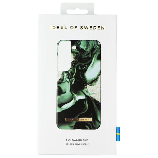iDeal of Sweden Printed Case for Samsung Galaxy S22 - Golden Olive Marble Cell Phone - Cases, Covers & Skins iDeal of Sweden    - Simple Cell Bulk Wholesale Pricing - USA Seller