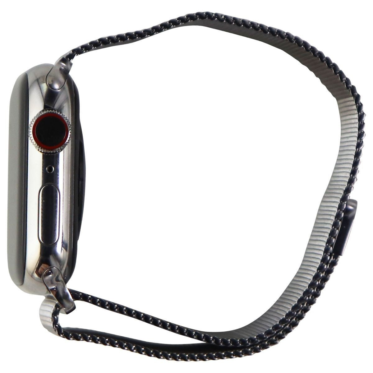 Apple Watch Series 7 (A2475) GPS + Cellular 41mm Silver Stainless Steel/Mil Loop