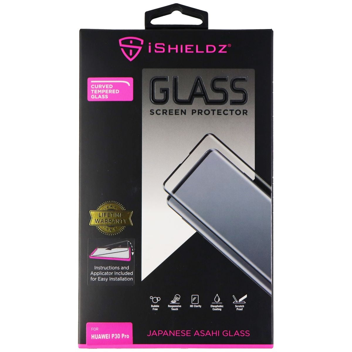 iShieldz Asahi Tempered Glass Screen Protector for Huawei P30 PRO - Clear Cell Phone - Screen Protectors iShieldz    - Simple Cell Bulk Wholesale Pricing - USA Seller