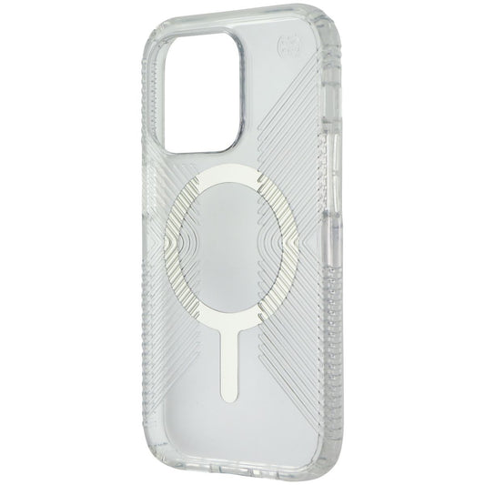 Speck Presidio Perfect Clear Grip Case for Apple iPhone 14 Pro - Clear/Silver Cell Phone - Cases, Covers & Skins Speck - Simple Cell Bulk Wholesale Pricing - USA Seller