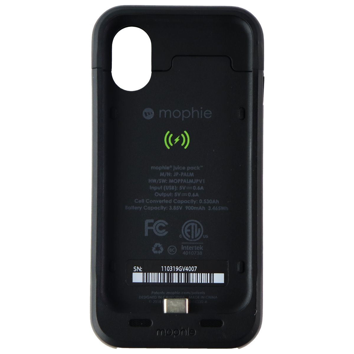 Mophie Juice Pack - Protective Battery Case Made For Palm - Black Cell Phone - Cases, Covers & Skins Mophie - Simple Cell Bulk Wholesale Pricing - USA Seller