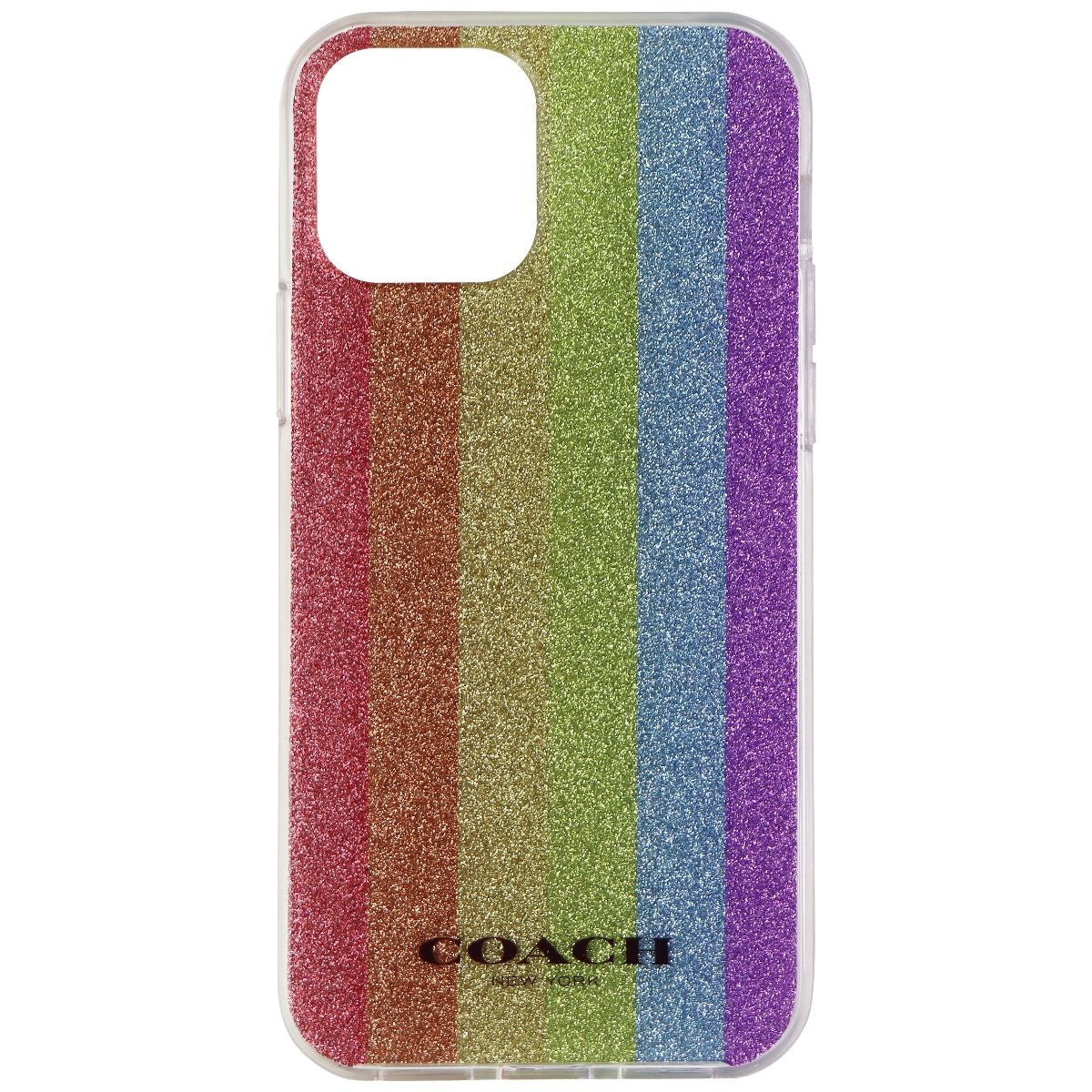 Coach Protective Pride Case for iPhone 12 & 12 Pro - Bright Glitter Americana Cell Phone - Cases, Covers & Skins Coach - Simple Cell Bulk Wholesale Pricing - USA Seller