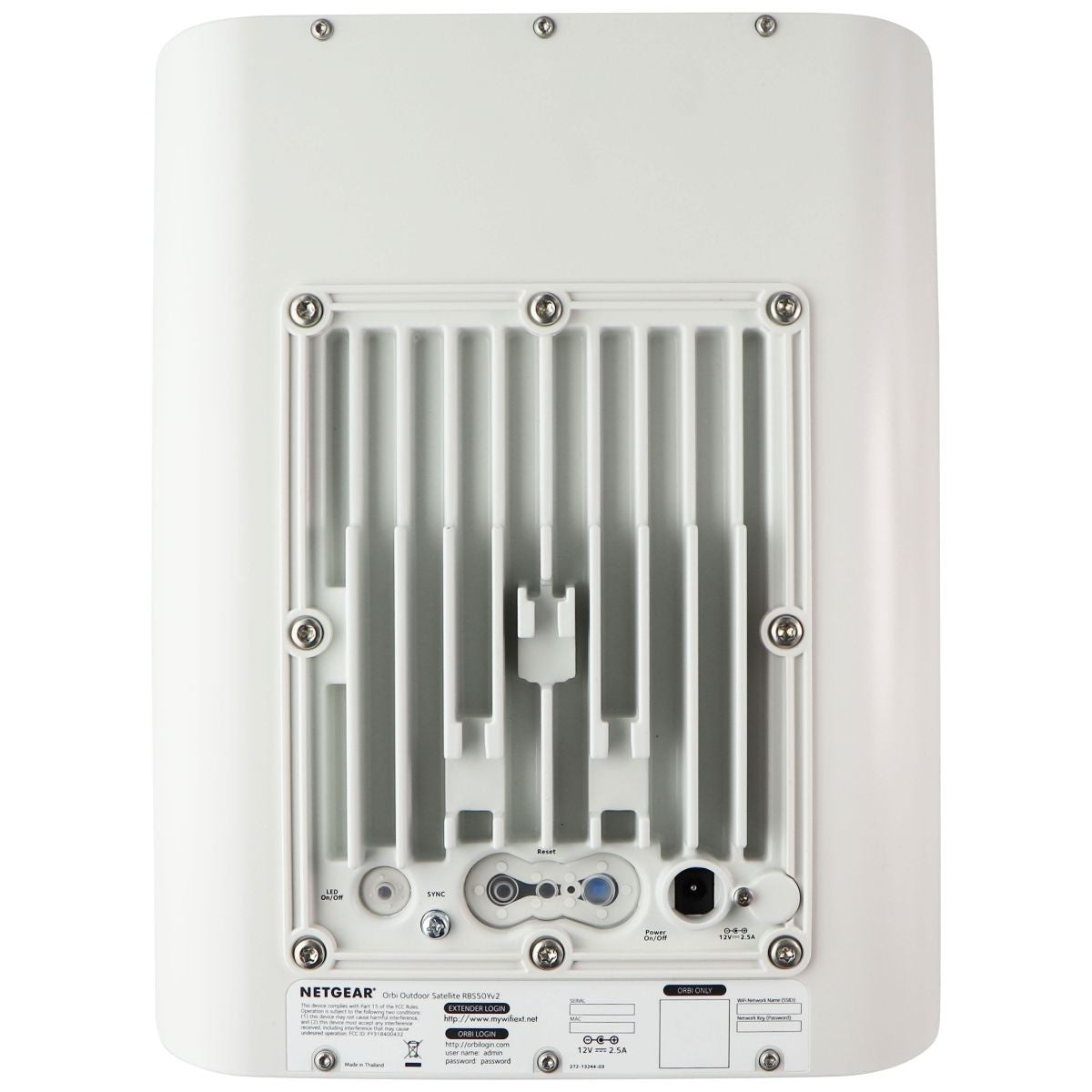 NETGEAR Orbi Outdoor Satellite WiFi Extender (RBS50Y) Networking - Boosters, Extenders & Antennas Netgear    - Simple Cell Bulk Wholesale Pricing - USA Seller