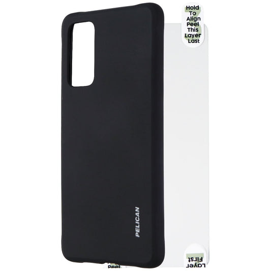 Pelican Hard Case + Glass Screen Combo for Samsung Galaxy S20 FE 5G - Black Cell Phone - Cases, Covers & Skins Case-Mate - Simple Cell Bulk Wholesale Pricing - USA Seller