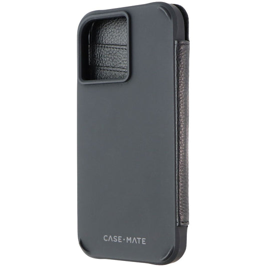 Case-Mate Wallet Folio Leather Case for MagSafe for iPhone 14 Pro Max - Black Cell Phone - Cases, Covers & Skins Case-Mate    - Simple Cell Bulk Wholesale Pricing - USA Seller