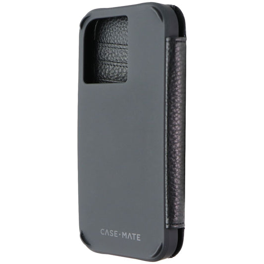 Case-Mate Wallet Folio Leather Case for MagSafe for iPhone 14 Pro - Black Cell Phone - Cases, Covers & Skins Case-Mate - Simple Cell Bulk Wholesale Pricing - USA Seller