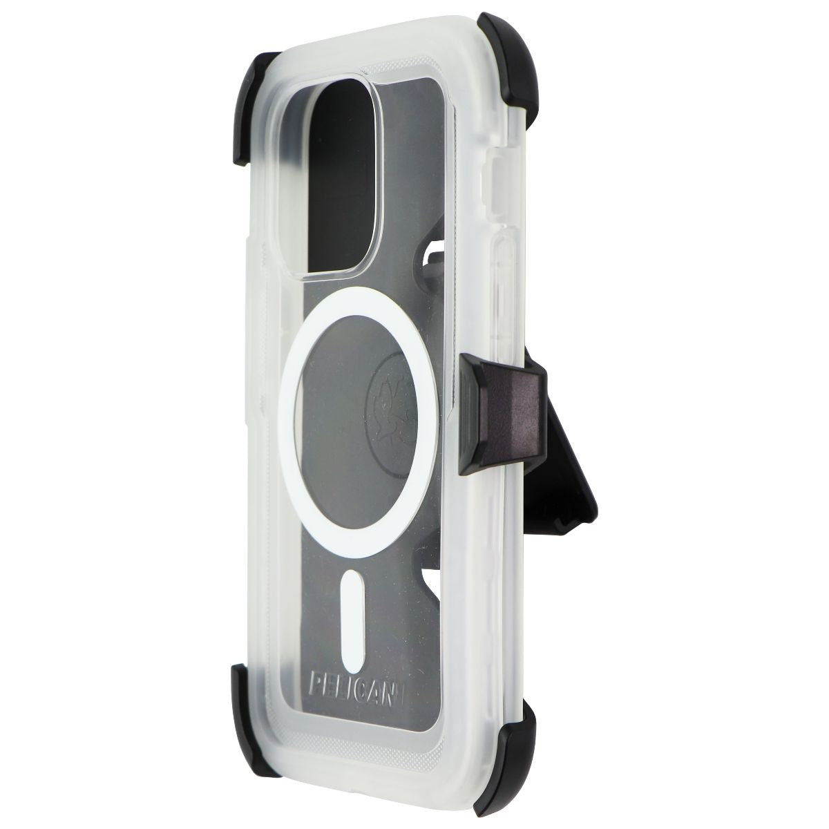 Pelican Voyager Magnetic Case for  MagSafe for iPhone 14 Pro - Clear/White Cell Phone - Cases, Covers & Skins Pelican    - Simple Cell Bulk Wholesale Pricing - USA Seller