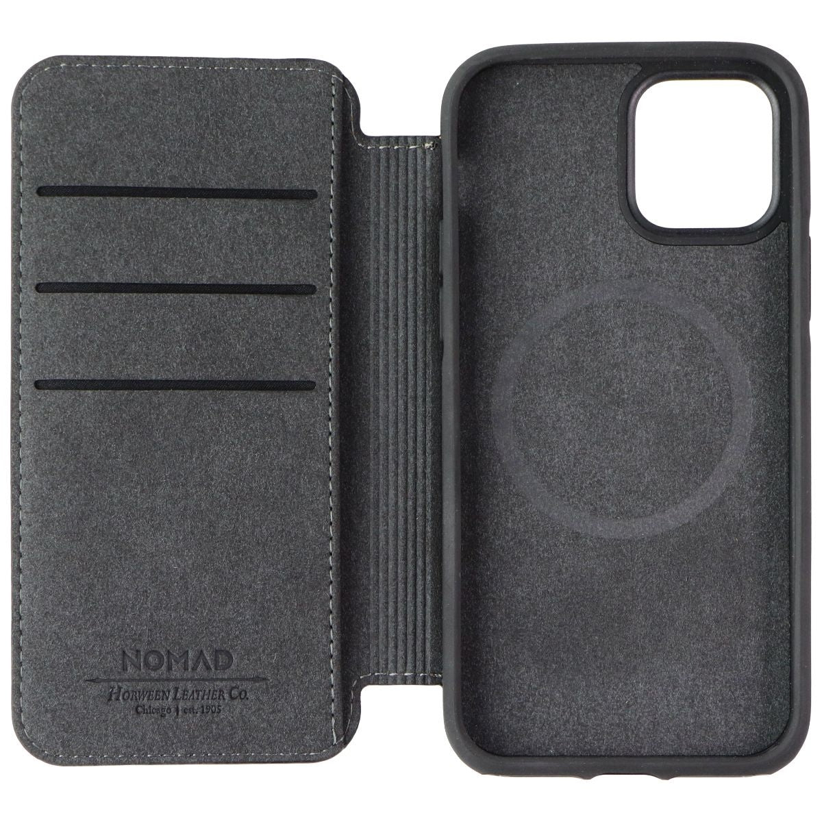 Nomad Rugged Folio Wallet Case for iPhone 12/12 Pro - Rustic Brown Cell Phone - Cases, Covers & Skins Nomad - Simple Cell Bulk Wholesale Pricing - USA Seller