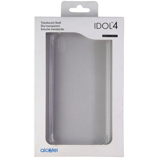 Alcatel Translucent Shell Case for Alcatel Idol 4 Smartphone - Clear Cell Phone - Cases, Covers & Skins Alcatel - Simple Cell Bulk Wholesale Pricing - USA Seller