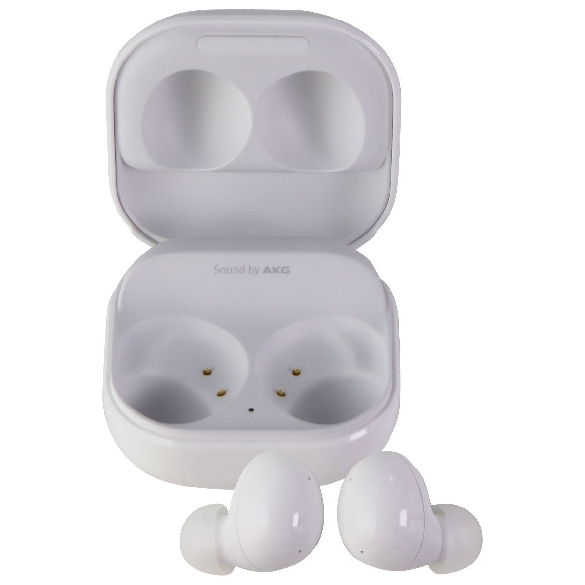 Samsung Galaxy Buds 2 - True Wireless Noise Cancelling Earbuds - White (SM-R177) Portable Audio - Headphones Samsung    - Simple Cell Bulk Wholesale Pricing - USA Seller