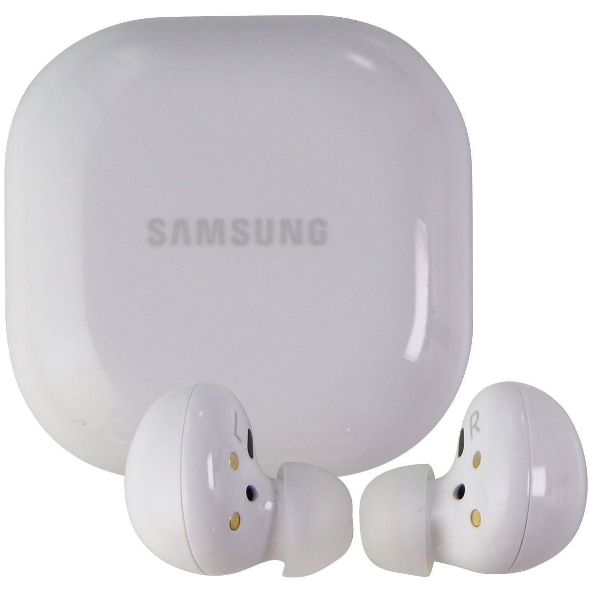 Samsung Galaxy Buds 2 - True Wireless Noise Cancelling Earbuds - White (SM-R177) Portable Audio - Headphones Samsung    - Simple Cell Bulk Wholesale Pricing - USA Seller