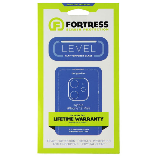 Fortress Tempered Glass Camera Lens Protector and Cover for iPhone 12 Mini Cell Phone - Screen Protectors Fortress - Simple Cell Bulk Wholesale Pricing - USA Seller