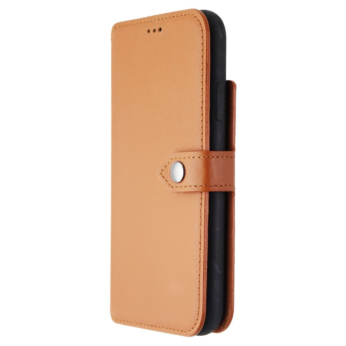 ERCKO 2-in-1 Magnet Wallet Leather Case for iPhone XR - Brown/Black Cell Phone - Cases, Covers & Skins Ercko    - Simple Cell Bulk Wholesale Pricing - USA Seller