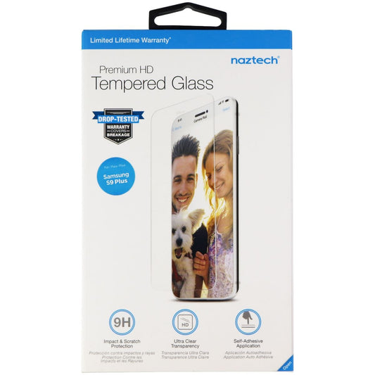 Naztech Premium HD Tempered Glass Screen Protector for Samsung (S9+) - Clear Cell Phone - Screen Protectors Naztech - Simple Cell Bulk Wholesale Pricing - USA Seller
