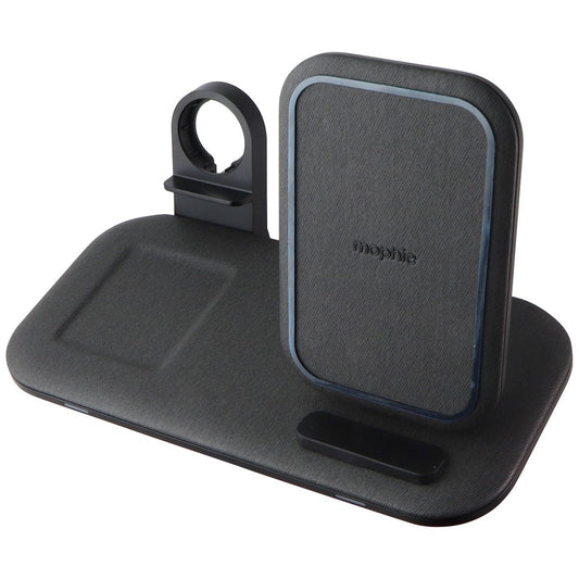 mophie Wireless Charging Stand+ & Pad with USB-A Port for Qi Enabled Devices Cell Phone - Chargers & Cradles Mophie    - Simple Cell Bulk Wholesale Pricing - USA Seller